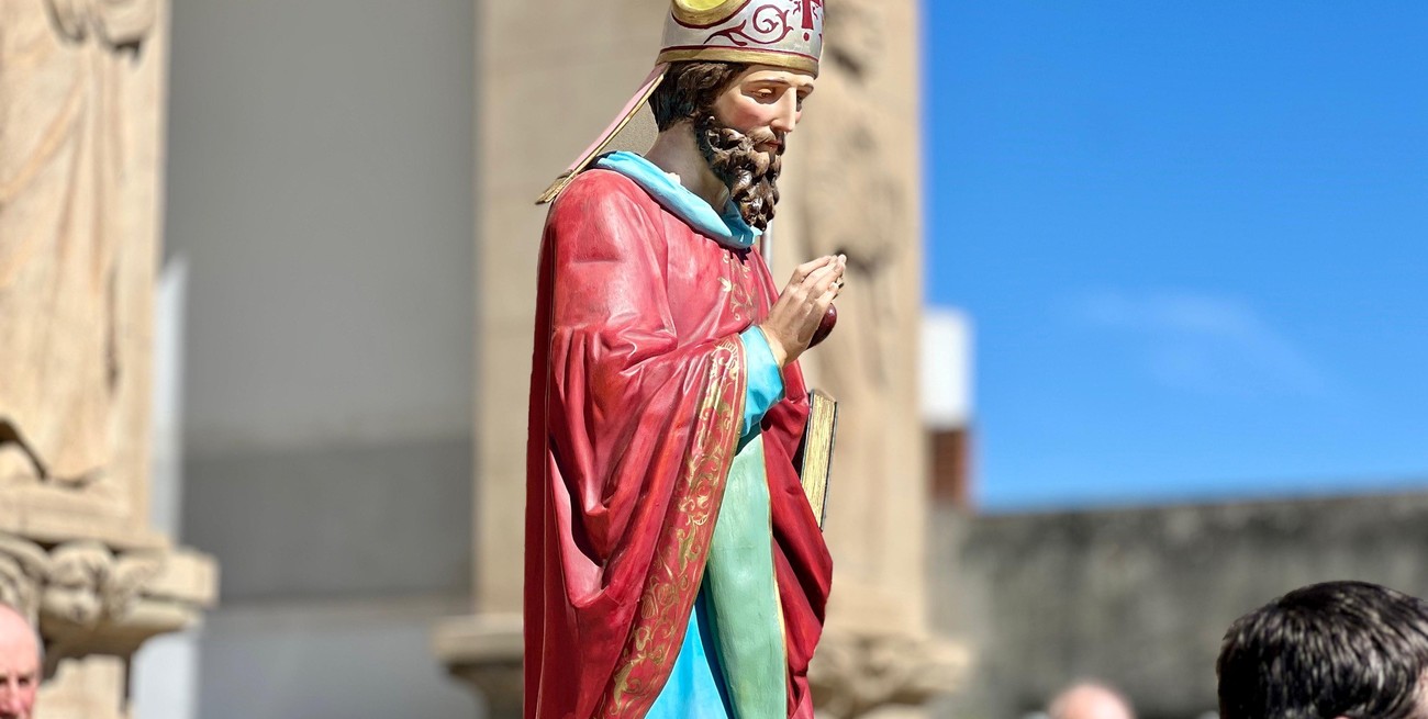 San Agustín rindió homenaje a su Santo Patrono