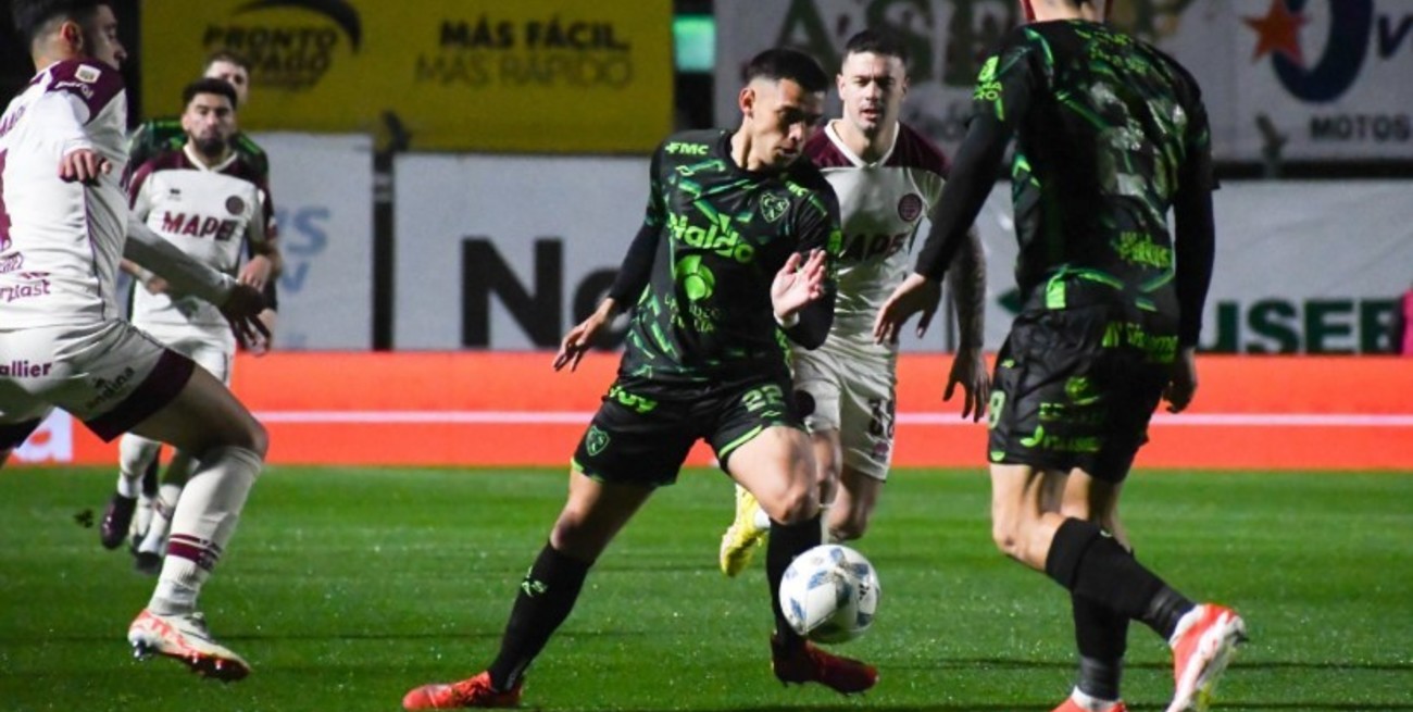 Sarmiento y Lanús igualaron sin goles en la apertura de la fecha 13