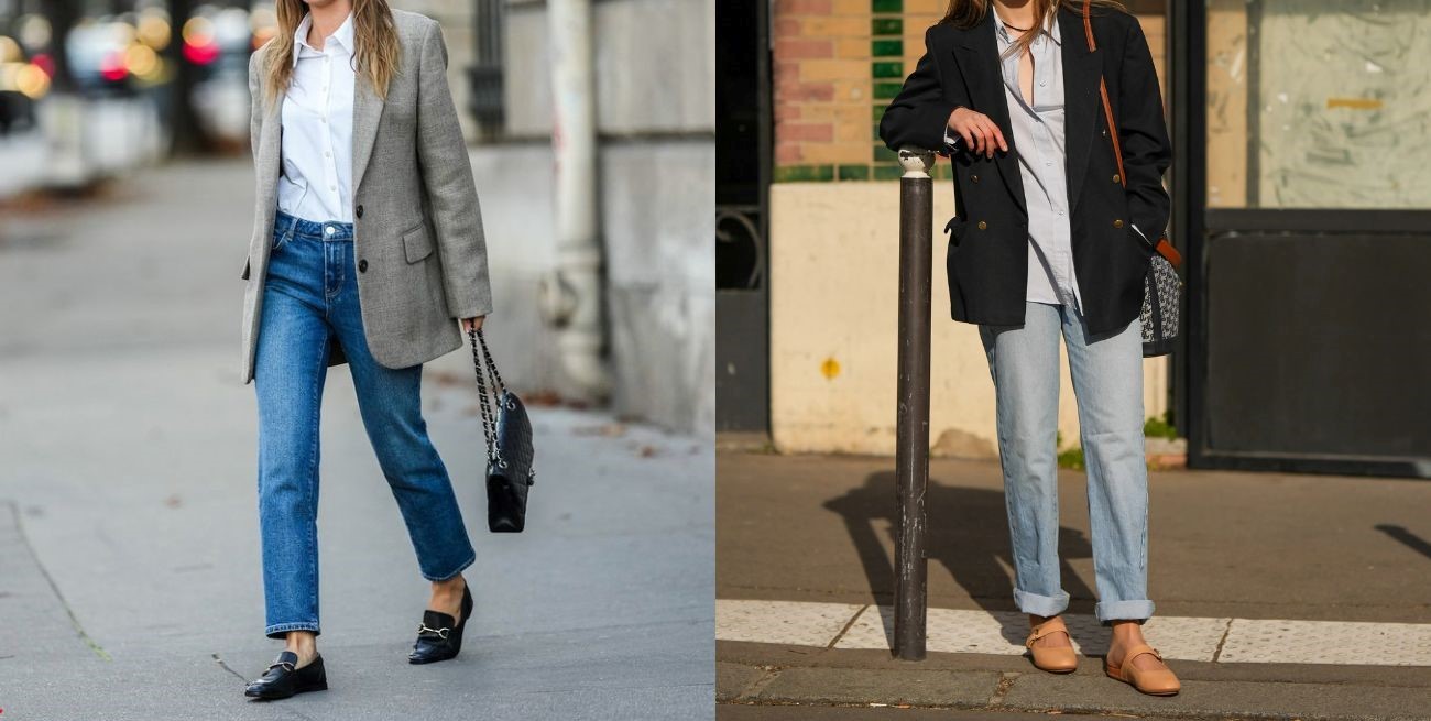 Eleva tu estilo con jeans rectos: la clave está en elegir el calzado adecuado