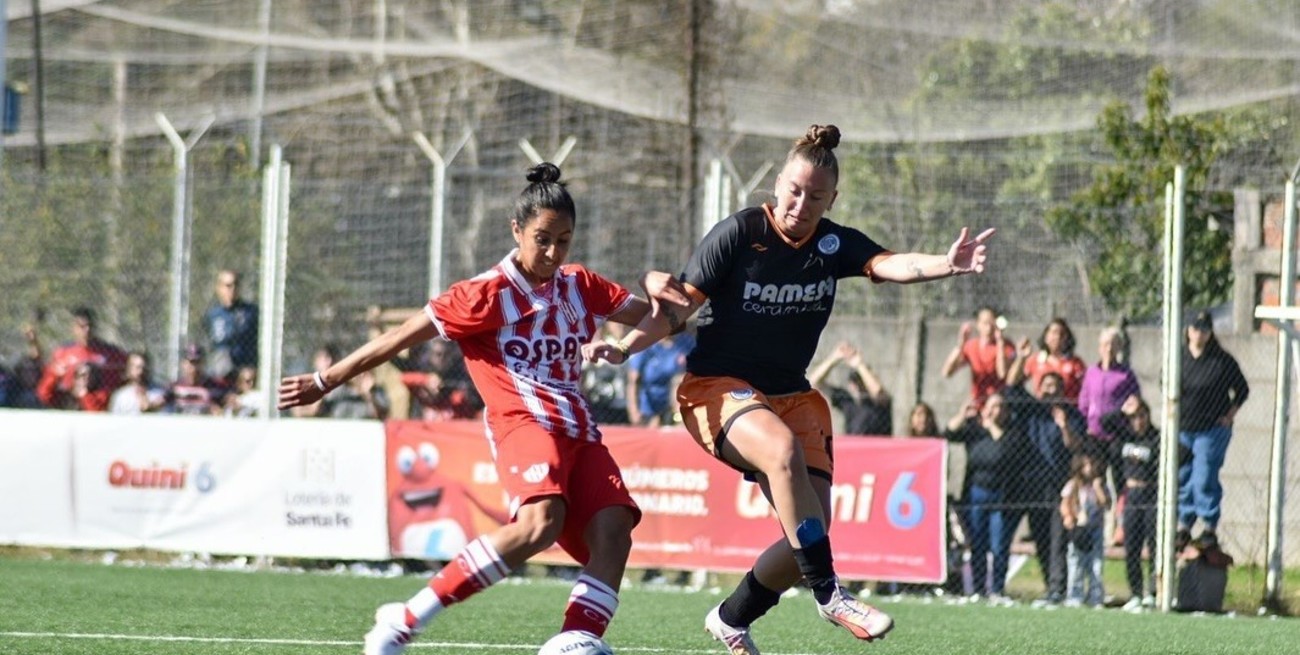 Unión cayó 3 a 1 en la primera final de la Copa Santa Fe femenina