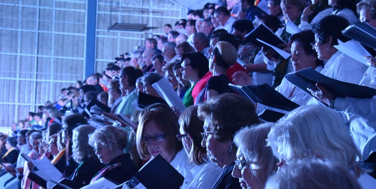 Con un Encuentro de Coros, San Jerónimo Norte cierra un mes de actividades culturales