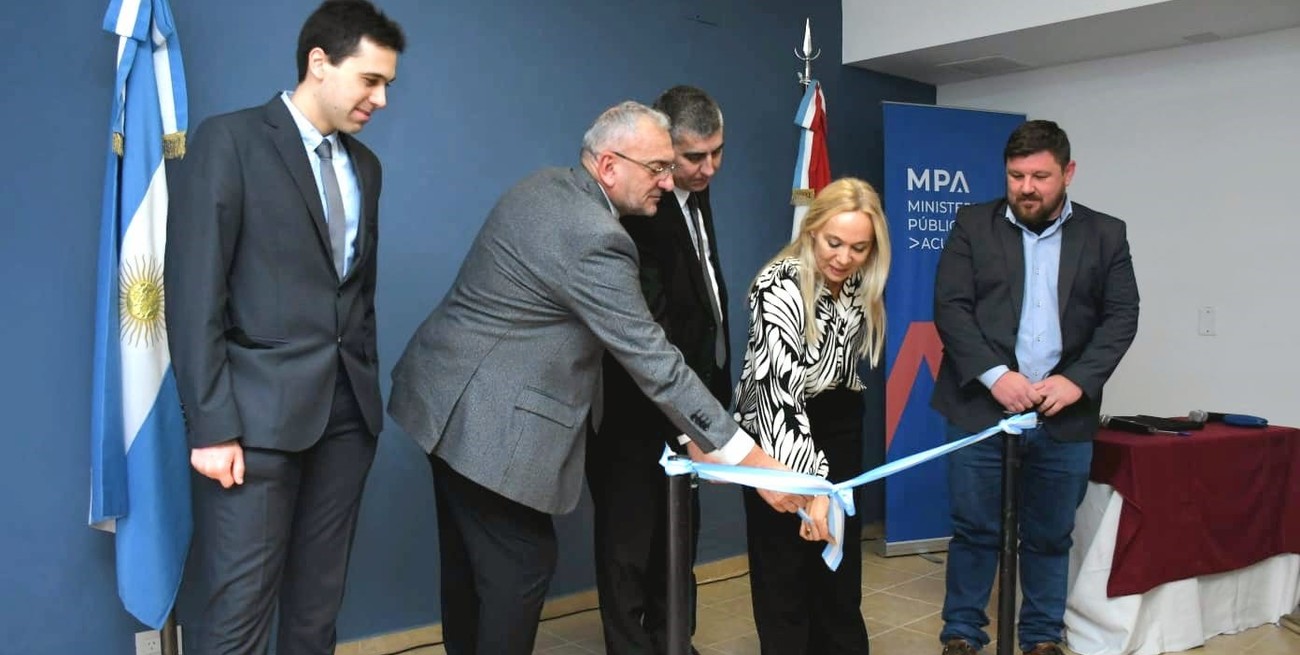 Se inauguró la Sede Sunchales del MPA, dependiente de la Fiscalía Regional 5