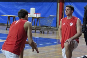 Matías Borsatti con Mauro Cosolito. Crédito: Cintia Giuntini