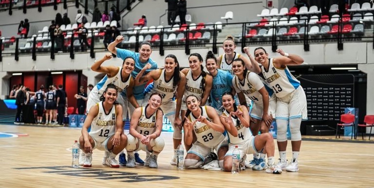 Sudamericano de básquet: categórica victoria de la Selección Mayor Femenina