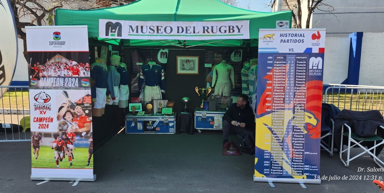 Semana Pumas: el Museo del Rugby en la Estación Belgrano