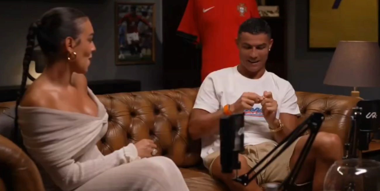 Video: Cristiano Ronaldo recreó el "¿Qué miras bobo?" de Messi