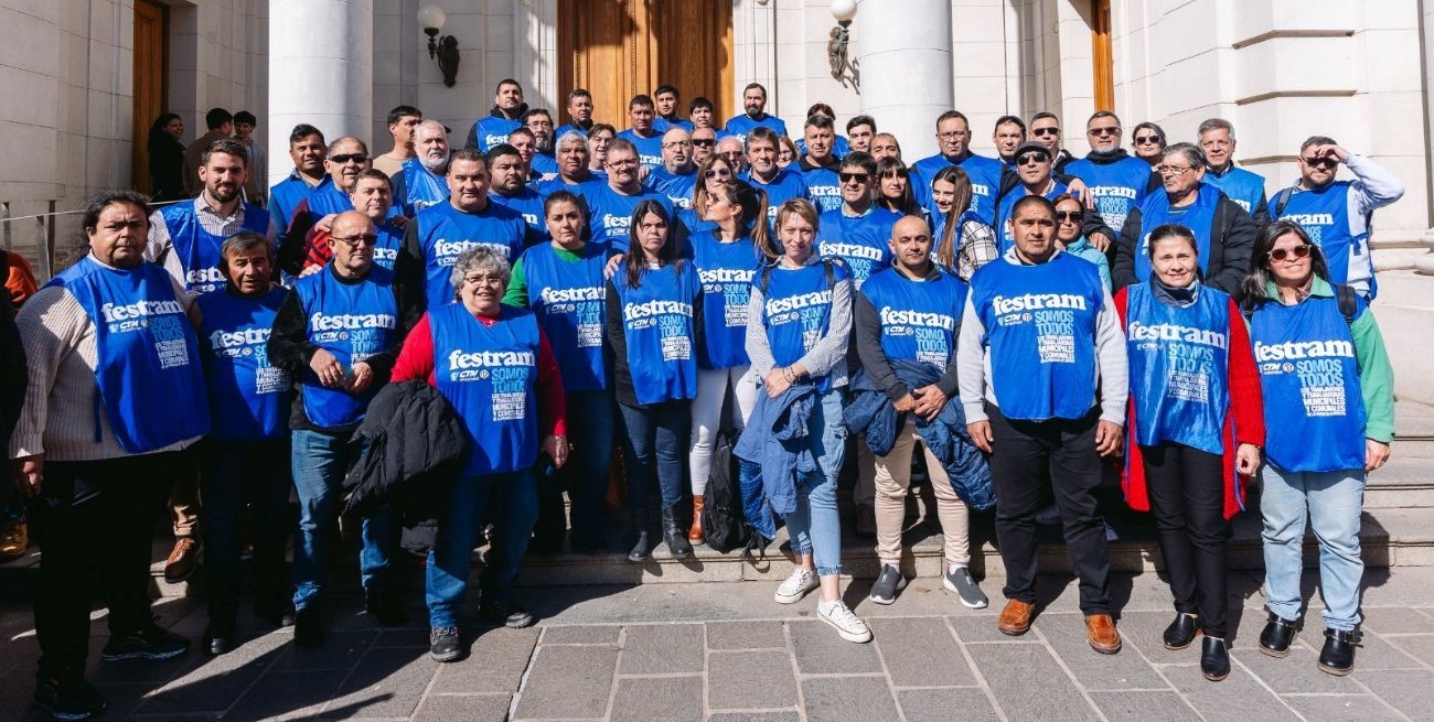 Festram para y se moviliza contra la reforma previsional