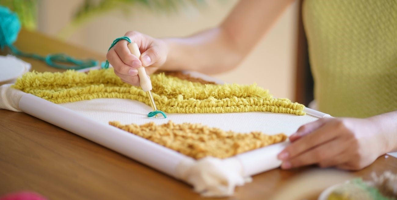 "Punch Needle": crea texturas únicas con esta técnica de bordado innovadora