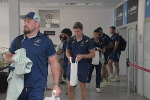 La delegación australiana ya está en Santa Fe. Crédito: Manuel Fabatía