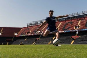 Rugby de primer nivel en la ciudad de Santa Fe este sábado por la tarde. Foto: Santiago Carreras / Prensa UAR
