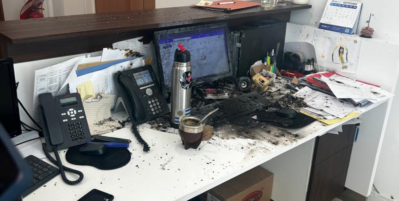 Video: así fue el momento de la explosión del paquete enviado a Nicolás Pino