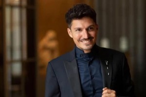 Guido Záffora, periodista y actor rosarino. Archivo El Litoral 