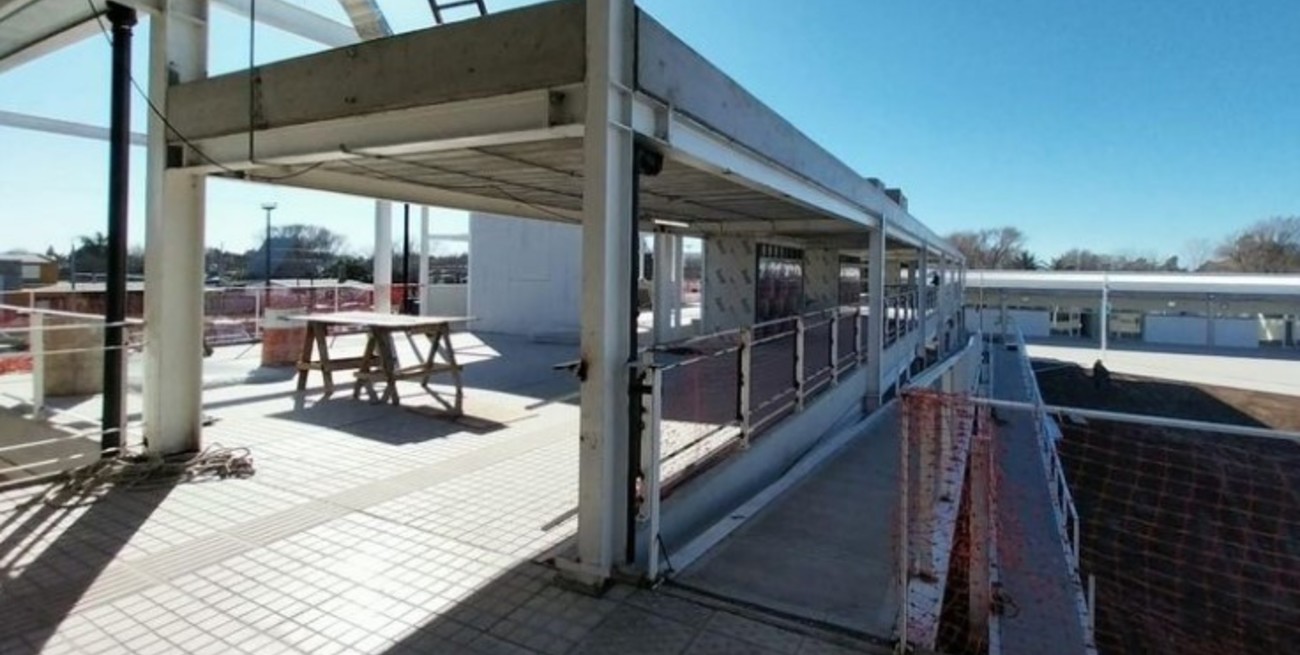 Rufino: la construcción de la nueva Escuela Agrotécnica ya superó el 70% de trabajos ejecutados