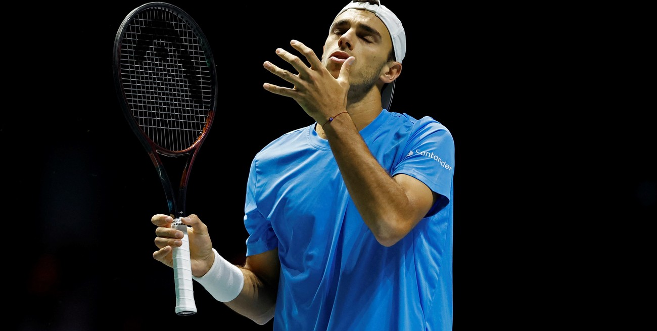 Francisco Cerúndolo perdió el primer partido de Argentina en la Copa Davis 2024