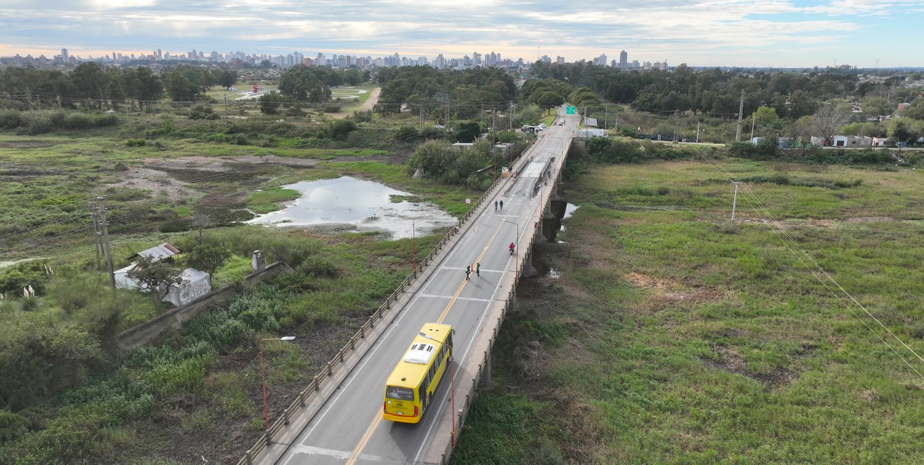 Se restableció la circulación sobre el Puente Carretero para los vehículos autorizados 