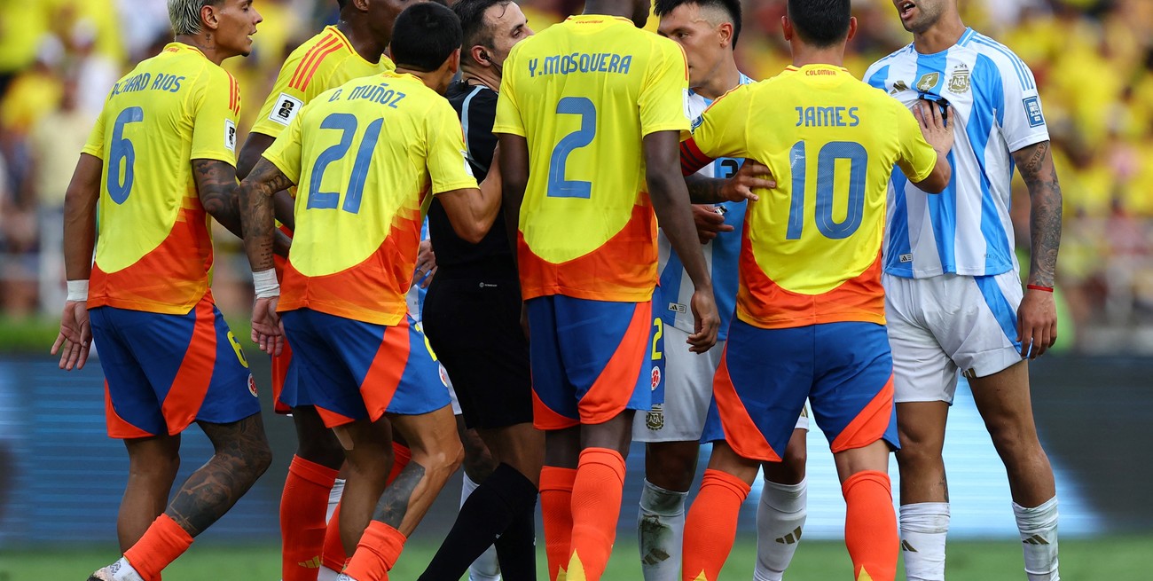 Se conoció el audio del VAR del polémico penal de Colombia vs. Argentina
