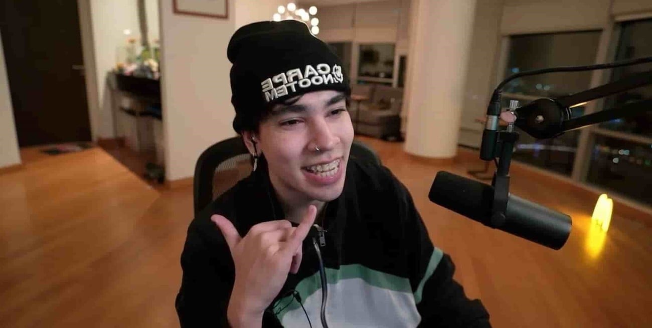 El streamer santotomesino Spreen se intoxicó y quedó internado en Santa Fe