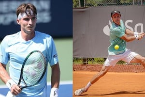 Timofey Skatov y Dmitry Popko fueron las piezas claves de lo que casi fue un batacazo en el polvo de ladrillo del Jockey Club rosarino.