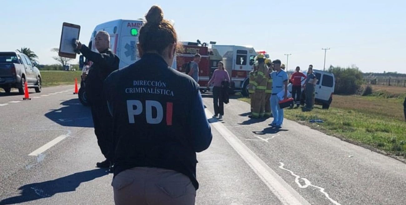 Falleció un ciclista tras ser embestido por una camioneta en la Autovía 19