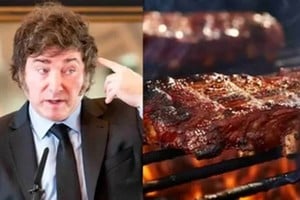La comilona tuvo lugar en la residencia de Olivos, convocada por el presidente Javier Milei desbordado de júbilo. Gentileza