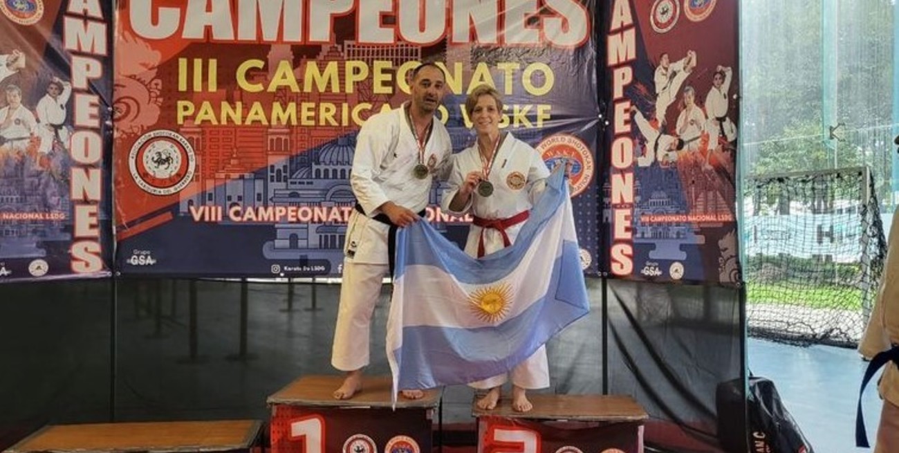 Karate WSKF: Matías Centini, campeón del Panamericano en México