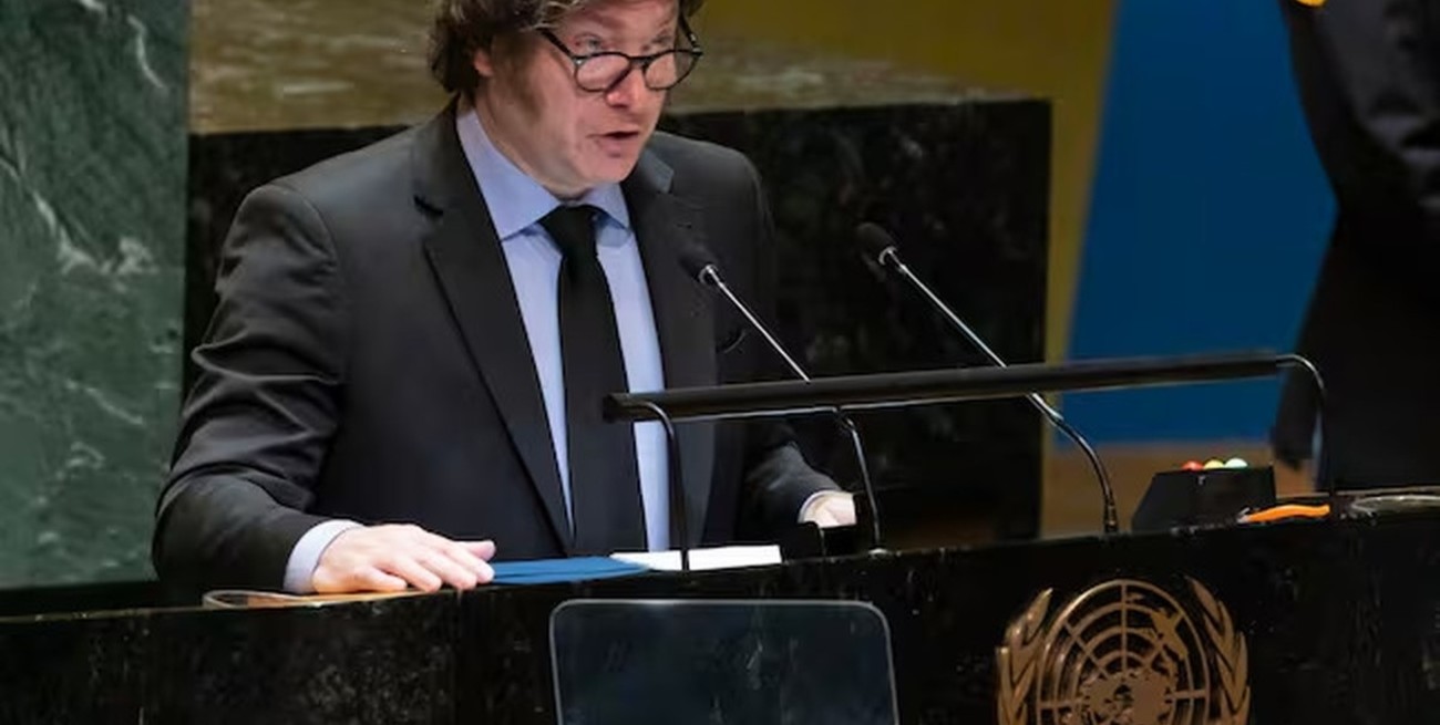 Milei en las Naciones Unidas