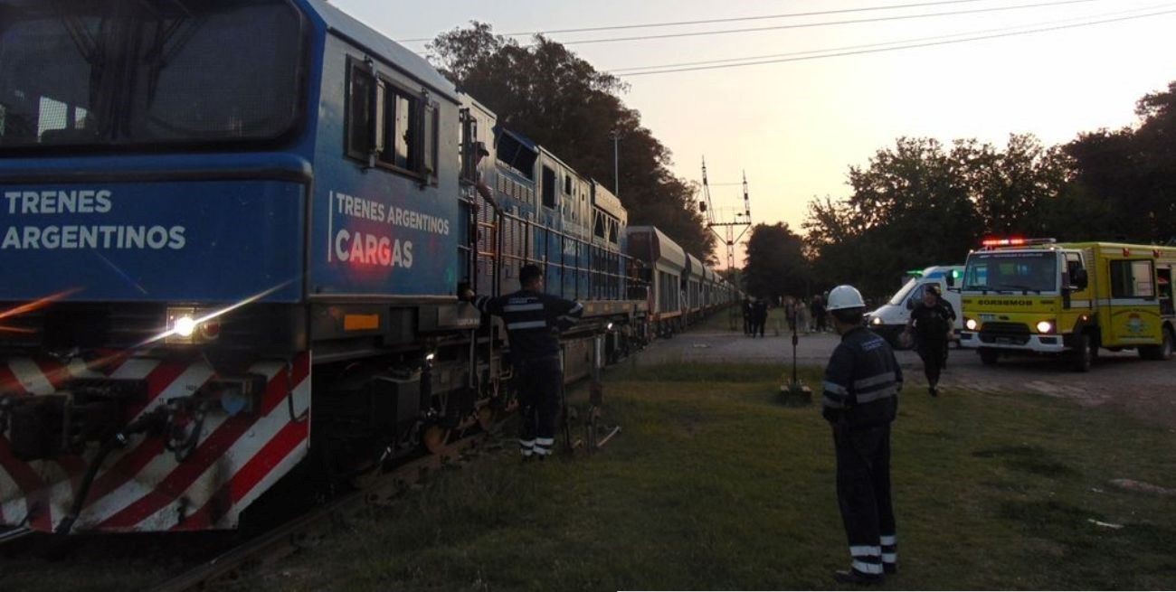 Trágico accidente en Venado Tuerto: falleció un hombre que fue embestido por un tren