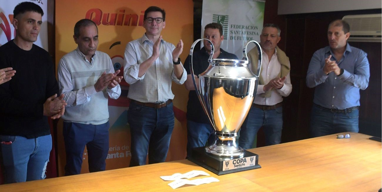 Copa Santa Fe: la final del fútbol masculino arranca en Venado y termina en Esperanza