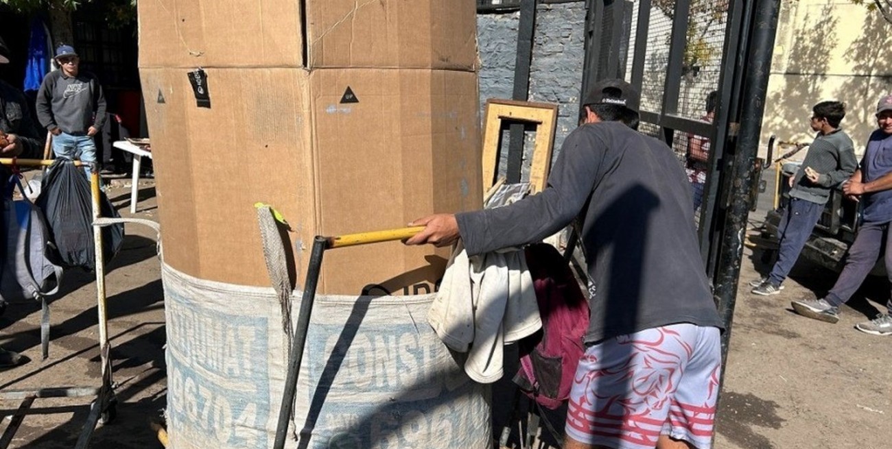 El municipio de Rosario asegura que hay 40% más de cartoneros que en 2021