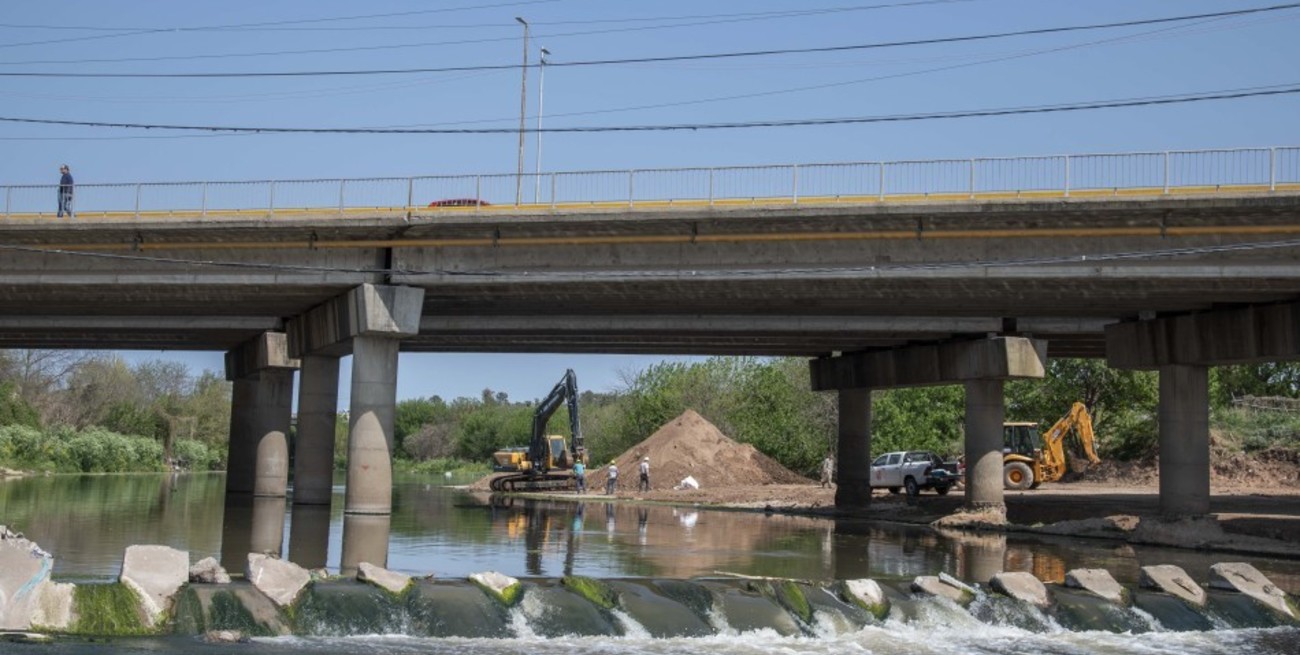 Acuerdo Rosario: se retomaron las obras en la cascada del Saladillo
