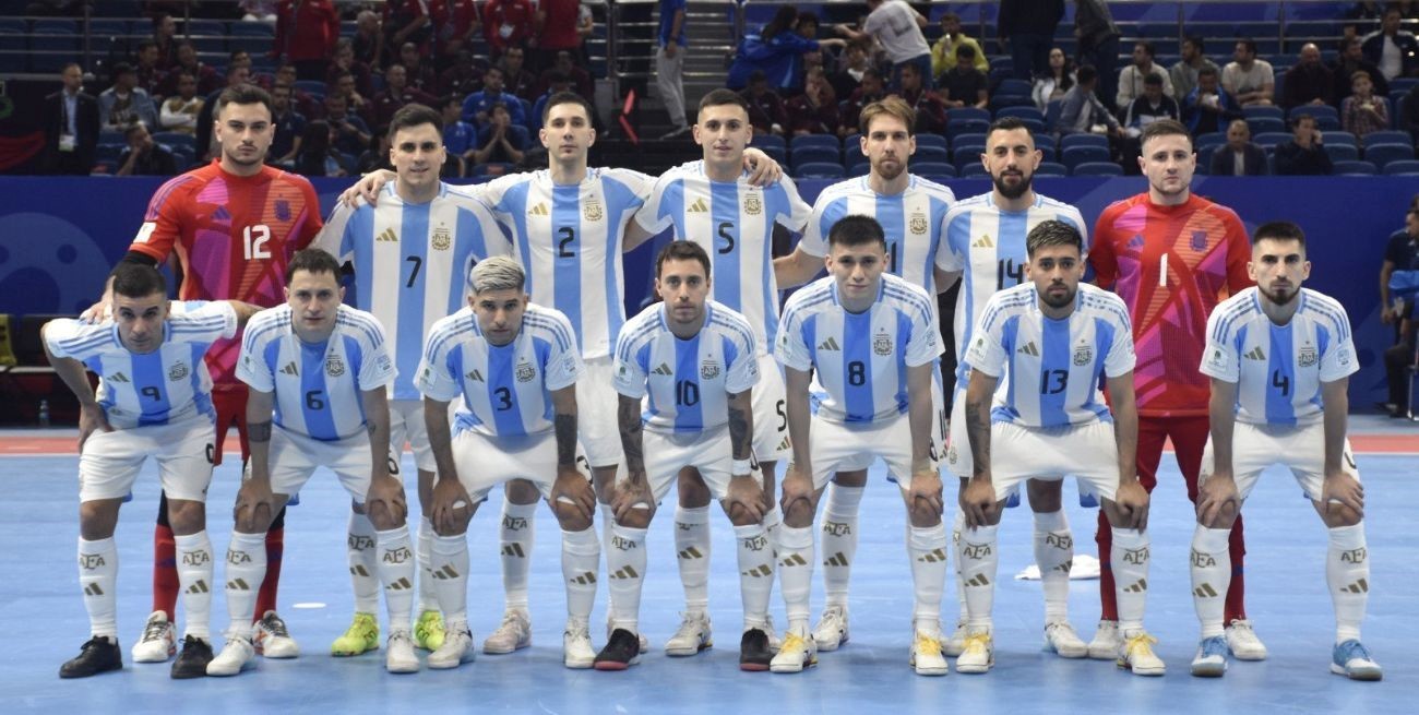 Mundial de futsal: Argentina venció a Croacia y se metió en cuartos de final