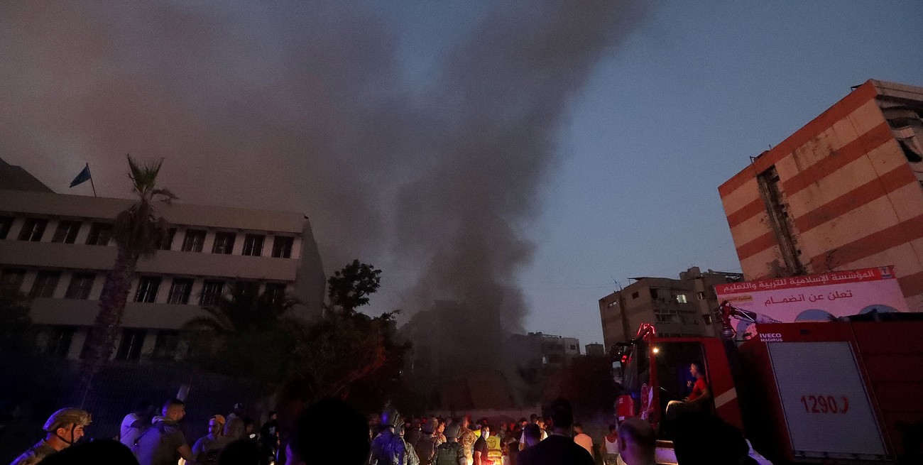 Israel atacó el cuartel central de Hezbollah en Beirut