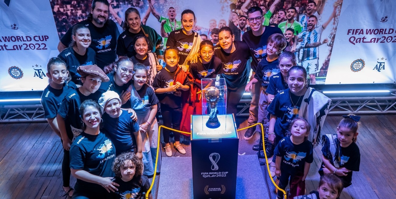 La Copa del Mundo encandiló el domingo en San Jorge