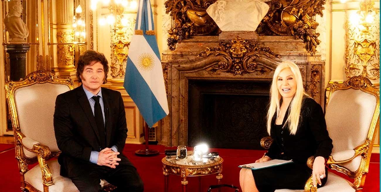 Las polémicas críticas a la entrevista de Susana a Milei en el stream de Telefe 