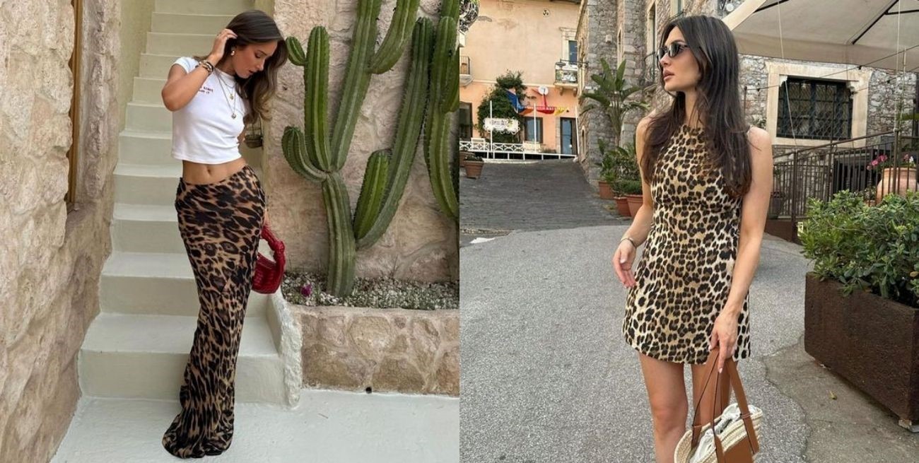 Así se combina el animal print, estampado furor de este verano