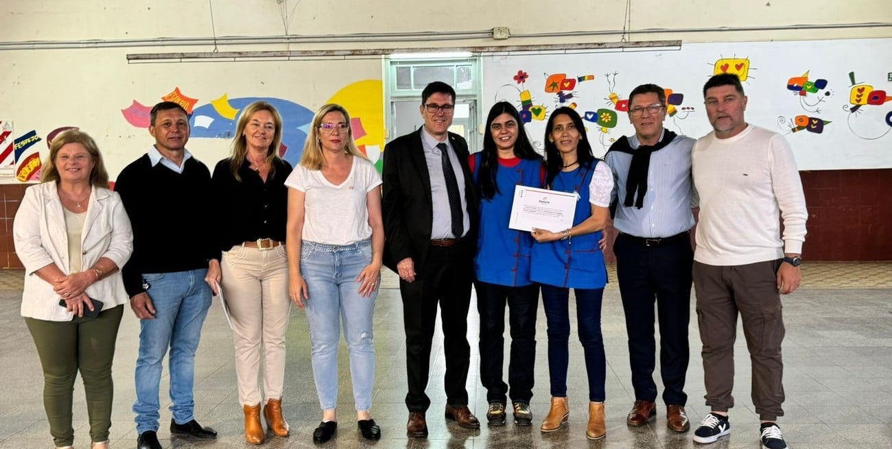 Giran más de $ 40 millones a escuelas del departamento San Justo
