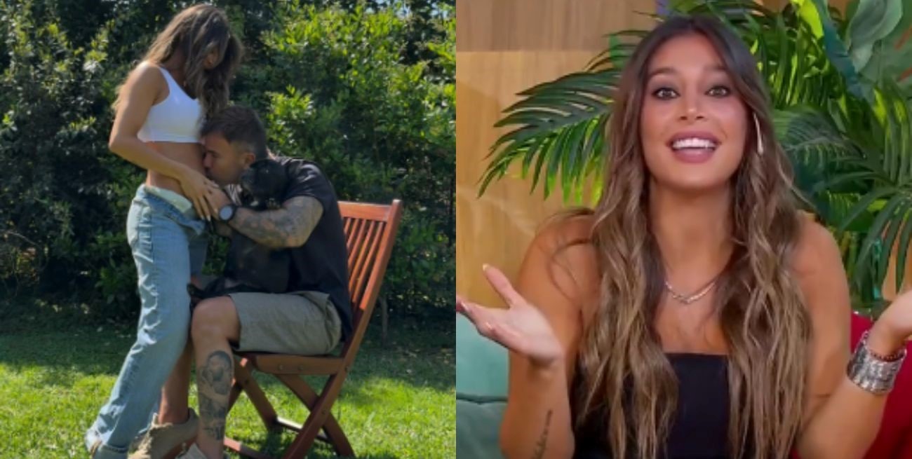 Sol Pérez confirmó su embarazo en vivo