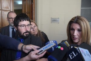 Broggi y Moser Ferro llevaron al causa a juicio. Crédito: Luis Cetraro