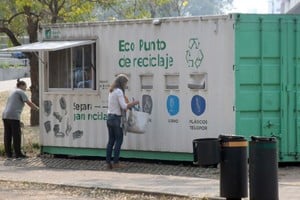 En la actualidad existen 11 contenedores de recolección con atención personalizada. Foto: Guillermo Di Salvatore.