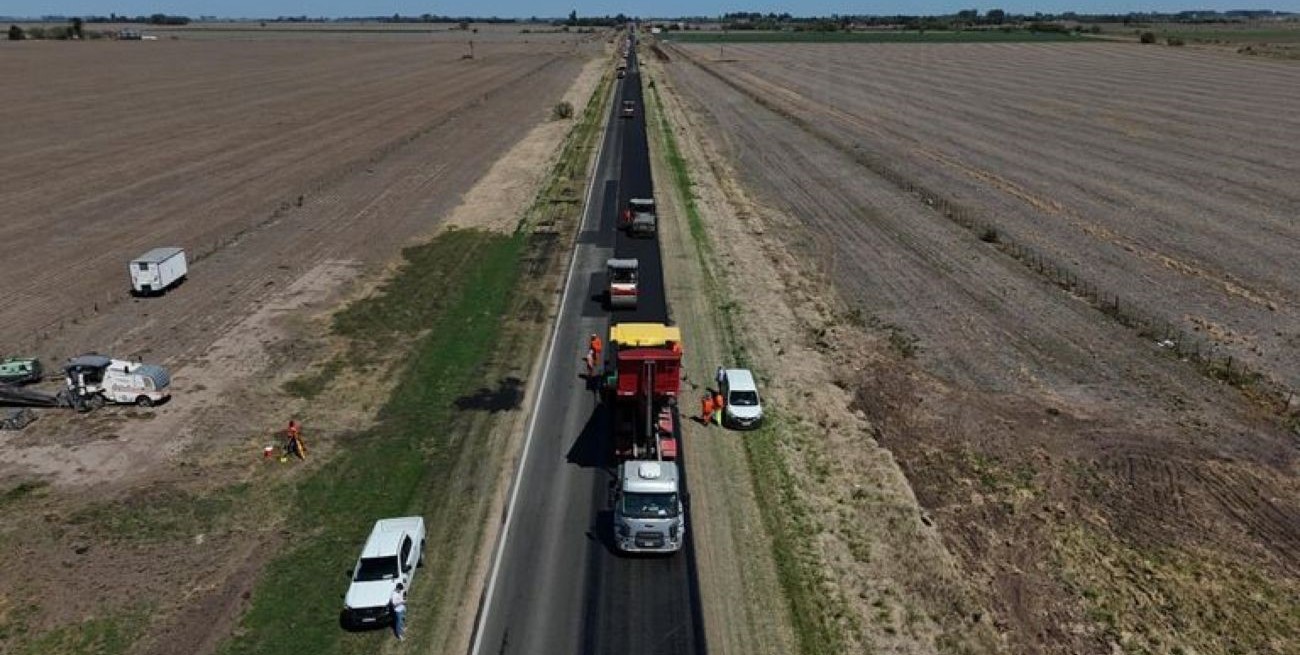 Di Gregorio: "avanza a buen ritmo la puesta en valor de la Ruta 90"
