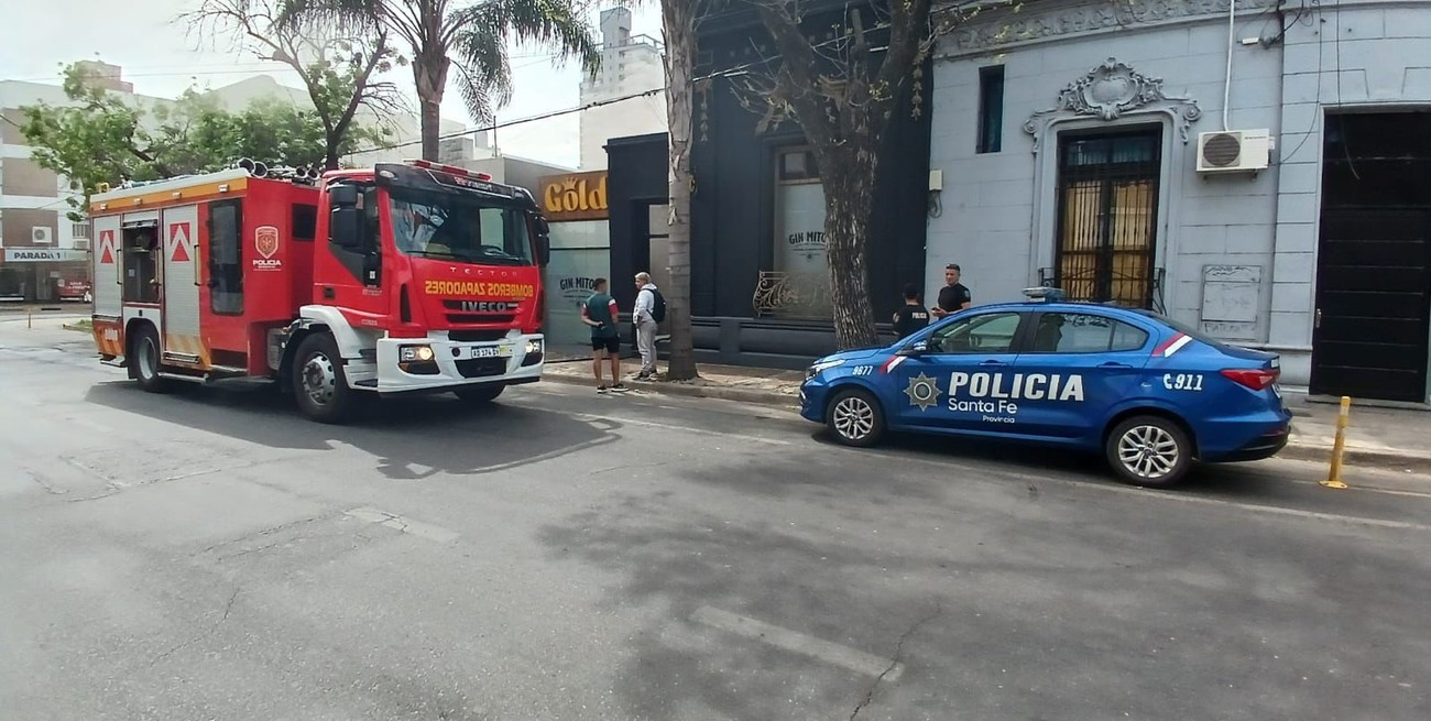Incendio en un local gastronómico de barrio Candioti
