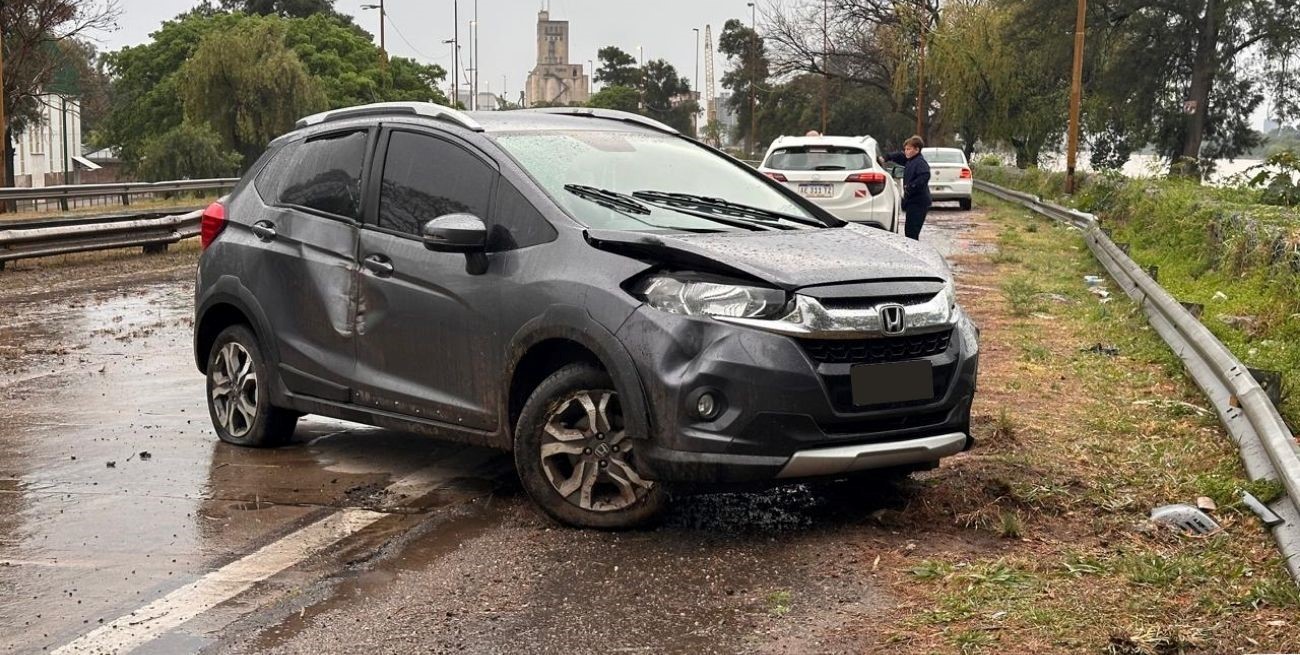 Se produjo un accidente en Avenida de la Constitución