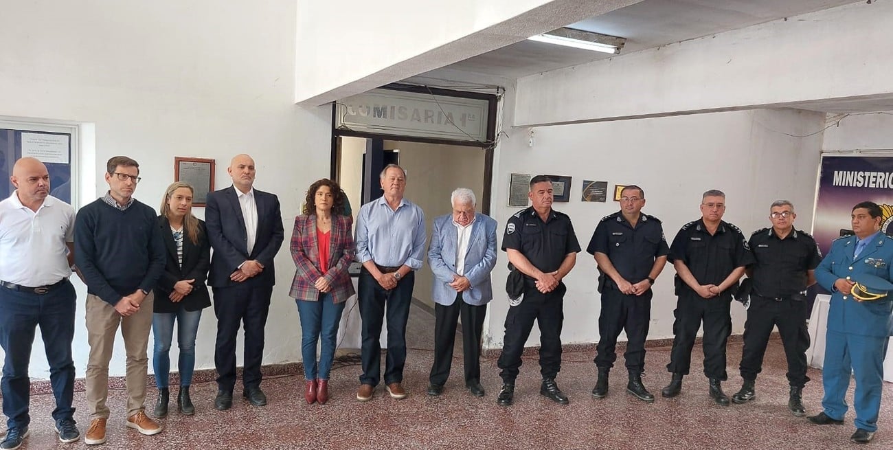 El Director de Policía Eduardo Arias asumió como Jefe de la Unidad Regional  XIX