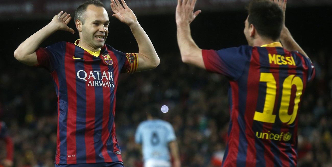 El emotivo mensaje de Messi para Iniesta tras anunciar su retiro del fútbol