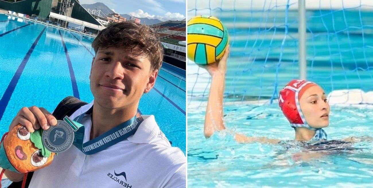 Un santafesino y una esperancina subcampeones sudamericanos en Cali