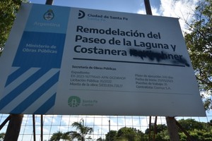 Agosto marcó que se cayeron muchas obras que Nación había decidido financiar en Santa Fe, una de ellas la costanera Néstor Kirchner en esta capital. Pero también advirtió que hay poca previsión de fondos para las obras que siguen en marcha. Foto: El Litoral