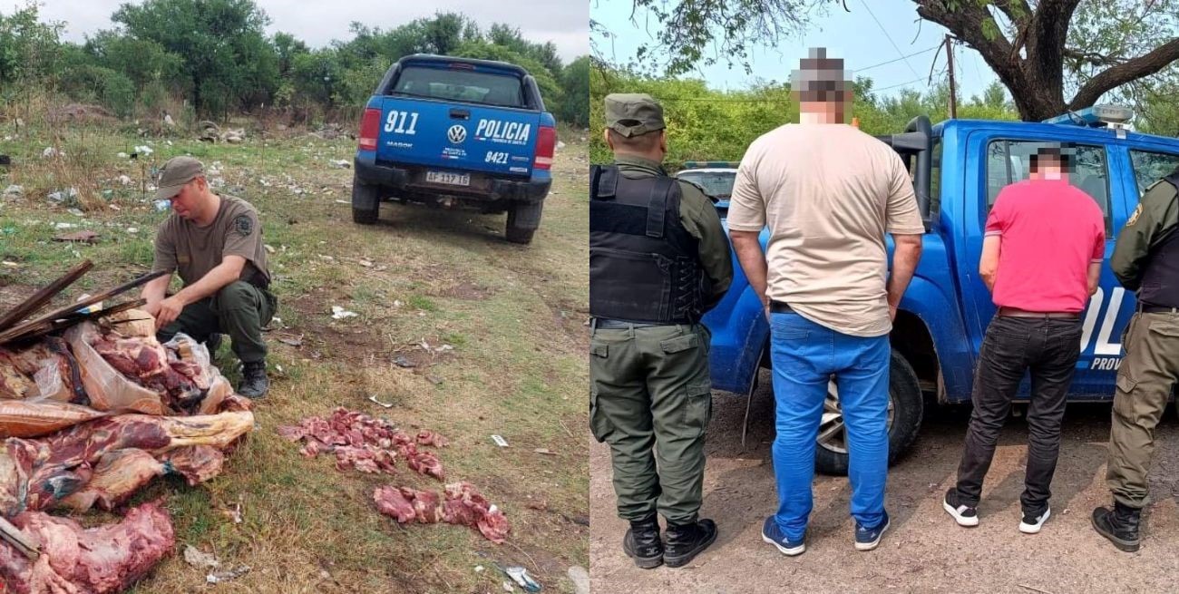 San Cristóbal: secuestran más de 300 kilos de carne proveniente de faena clandestina