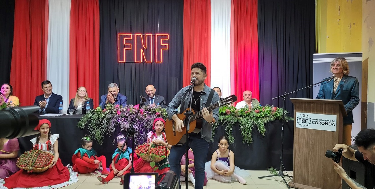 Con gran suceso se lanzó oficialmente la 65ª Edición de la Fiesta Nacional de la Frutilla