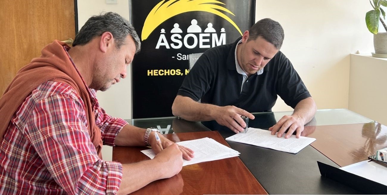 ASOEM y Rincón acordaron plazos de obras y compras que garanticen mejores condiciones laborales