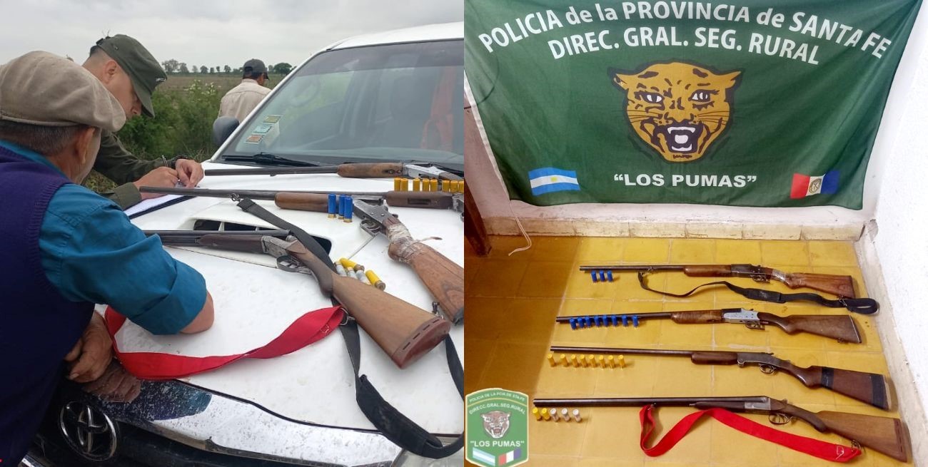 Cazadores cazados en el departamento San Cristóbal
